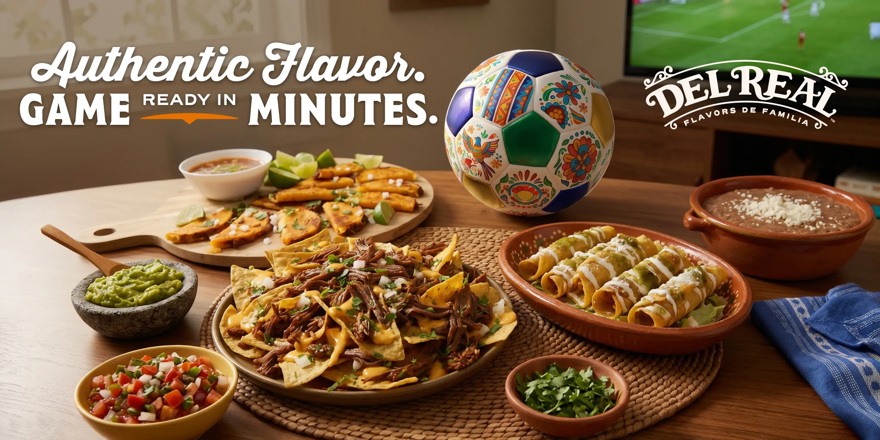 World Cup themed recipe and product showcase