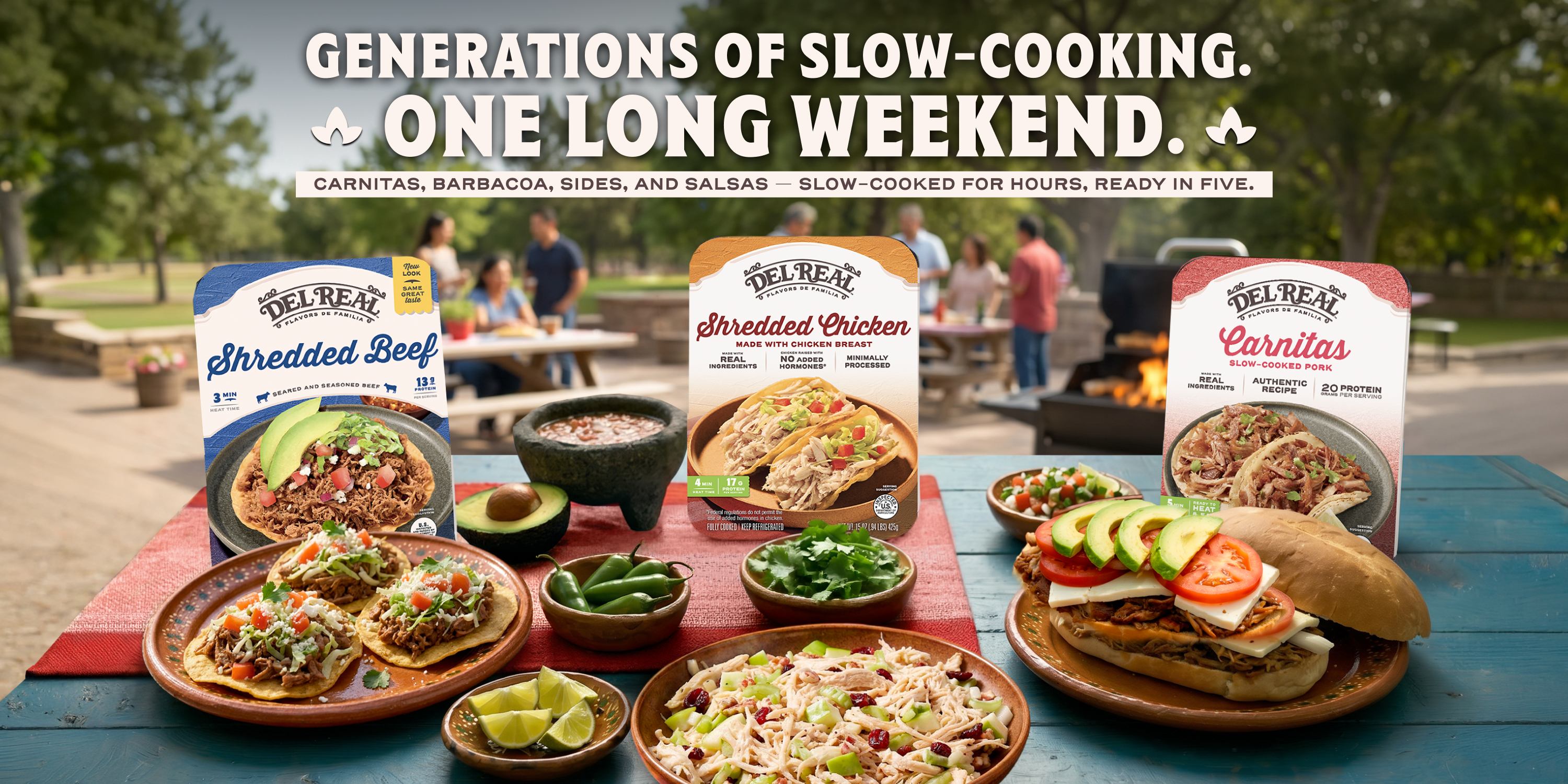 Memorial Day themed recipe and product showcase